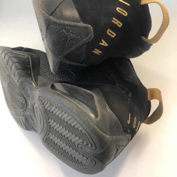 Jordan Lift off basketball shoes Black/metallic gold size 10 Mens - Picture 10 of 10